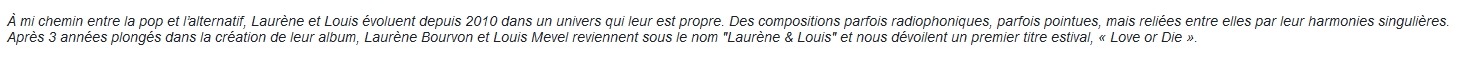 Bio 13a-Laurène & Louis